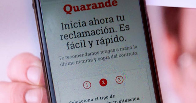 Quarande, una web para reclamos